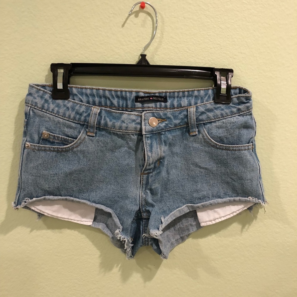 Brandy Melville cutoff Jean shorts